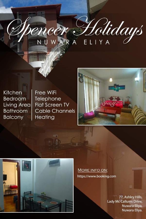 Spencer Holiday Apartments/Seagull Complex Nuwara Eliya Exterior foto